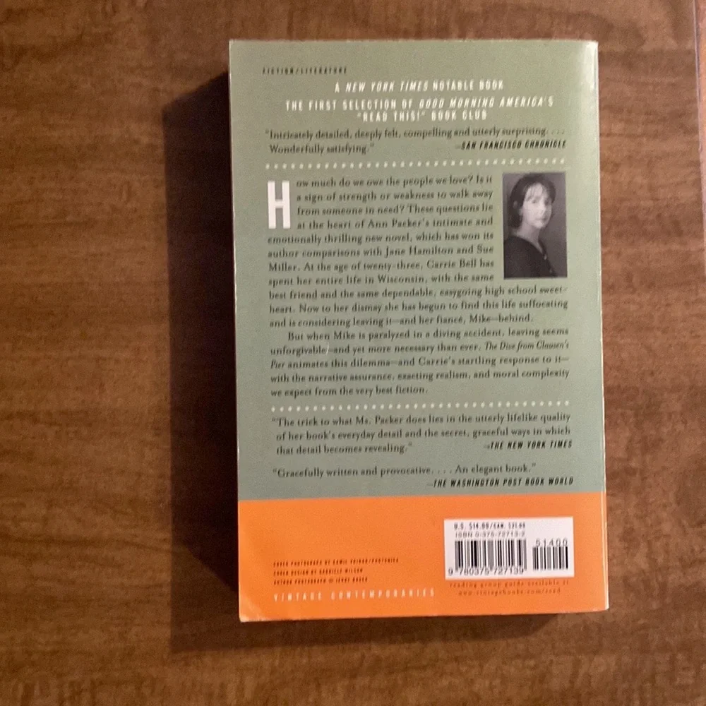 The Dive From Clausen’s Pier Paperback Book